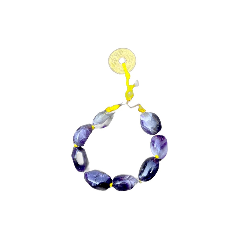 Amethyst Japanese Money Bracelet